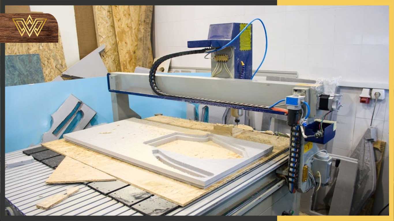 CNC machine wood design