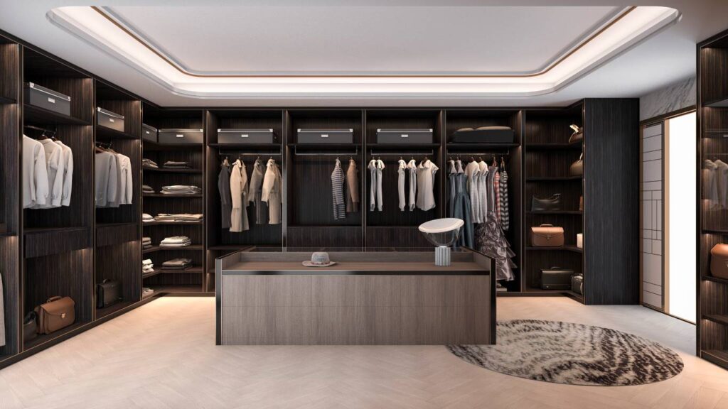 modern closet
