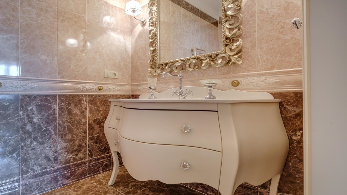 classic bathroom vanity