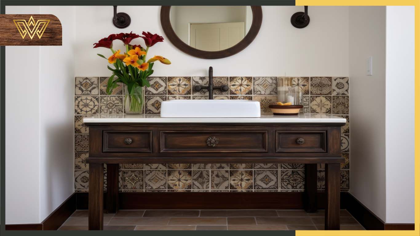 custom design bathroom vanity