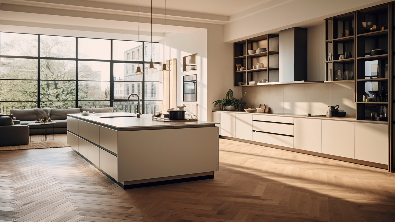 Frameless Kitchen Cabinets: a European Gift