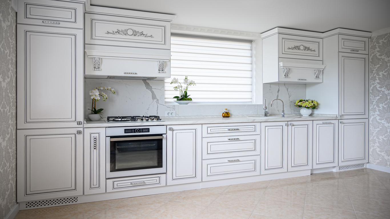 white vinyl kitchen cabinet doors