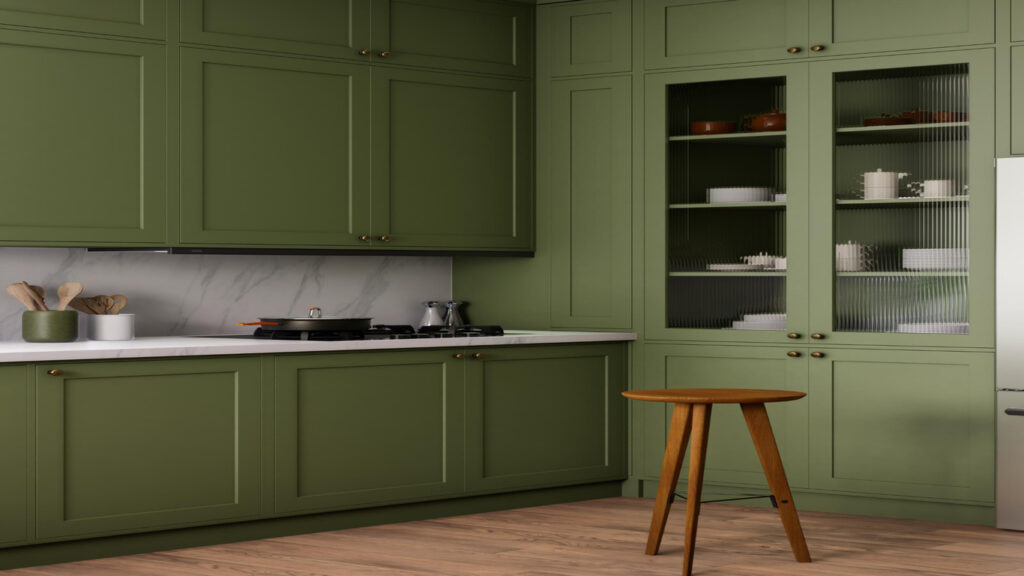 Sage Green Cabinets