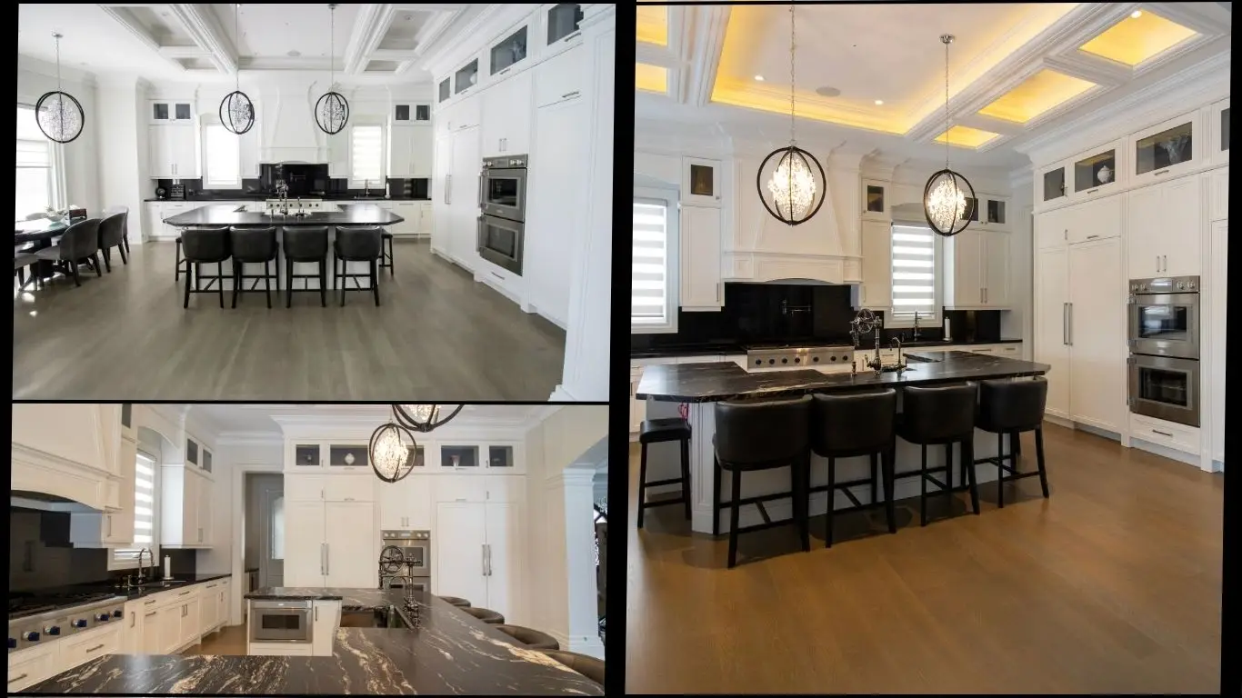 Kitchen renovation before and after