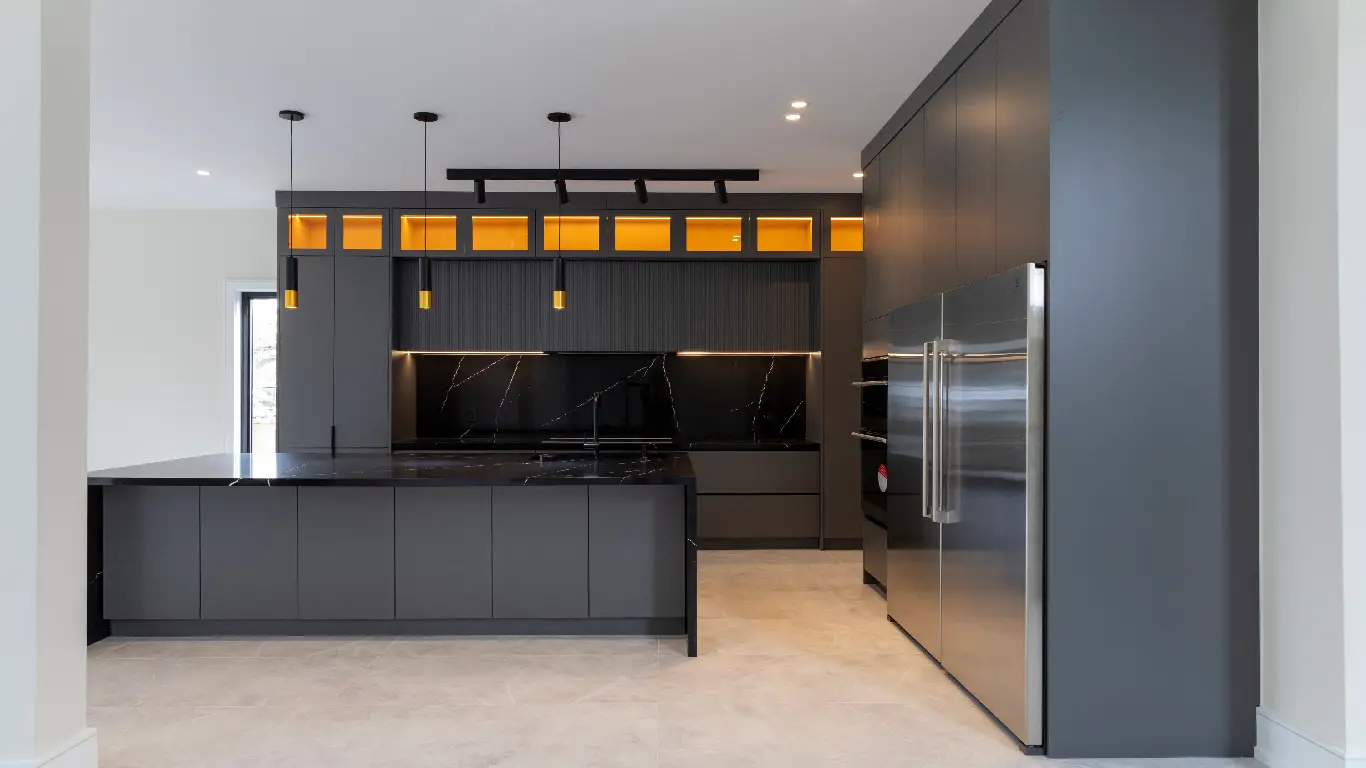 Stylish Black Cabinetry