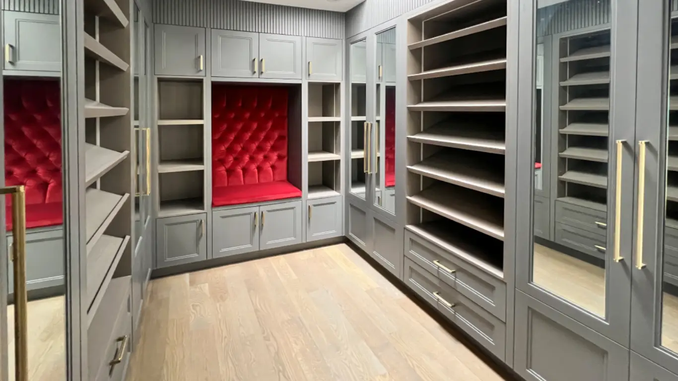 closet systems with drawers